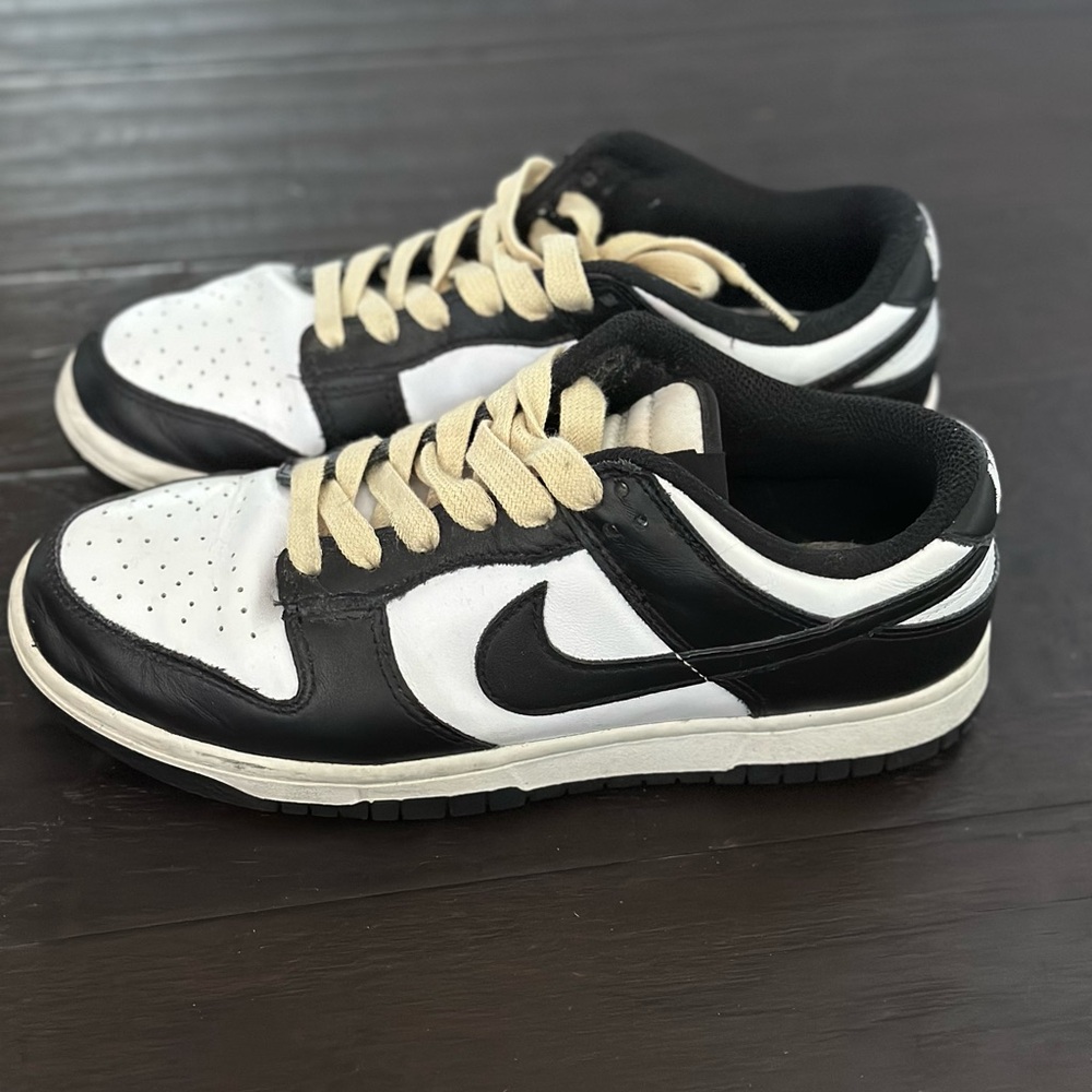 Nike Dunks Black and White Sneakers